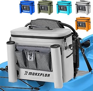 Kayak Cooler,Waterproof Kayak Seat Back Cooler for Kayaking,Kayak Accessories Cooler Bag,Protable Ice Chest,Beach Cooler,Travel Cooler for Camping or Lunch Bag product image