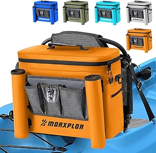 Kayak Cooler,Waterproof Kayak Seat Back Cooler for Kayaking,Kayak Accessories Cooler Bag,Protable Ice Chest,Beach Cooler,Travel Cooler for Camping or Lunch Bag product image