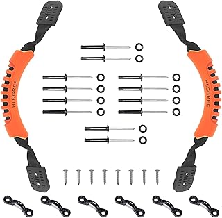 HLOGREE Kayak Handles 2/4 Pack,Kayak Carry Handle with Rivets,Kayak Replacement Handles,Kayak Handles for Emotion/Pelican/Hobie/Lifetime/sit on top/Ocean/Wilderness Accessories,Kayak Parts product image