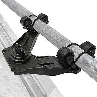 Kayak Paddle Holder, Kayak Accessories for Fishing, Dual Head Kayak Track Mount Accessories, Offset Paddle Holder for Kayaking, Kayak Rail Accessories product image