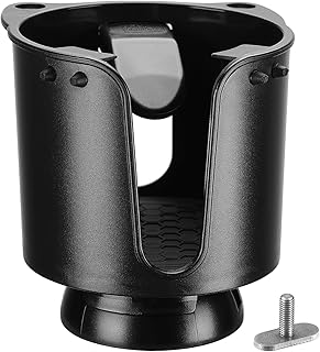 KEMIMOTO Kayak Cup Holder With Track Mount Install, Drink Holder With Anti-Slip Clips, Compatible With Yeti or Other 12-32 oz Bottles, Fishing Tools, Accessories product image