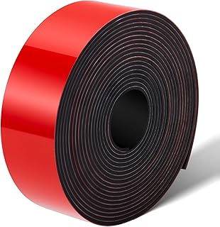 Amylove Kayak Keel Guard Self Adhesive DIY Kayak Keel Guard for Fiberglass Boat Protector Tape for Aluminum Boat Canoe Hull Prevent Scratches Damage Scars from Rocks Oyster Beds Black product image