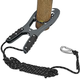 Antidious Kayak Brush Gripper, Kayak Anchor Grip with 16.4ft Paracord and Snap Hook to Anchor Float, Canoe, Boat for Fishing Boating Camping product image