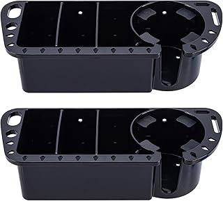 Boat Cup Holder, Boat Caddy Organizer, Multifunctional Boat Storage Organizer for Boat, Kayak, Pontoon, Bass Boat, Jon Boat - Fishing Tool Holder, Boat Fishing Accessories product image
