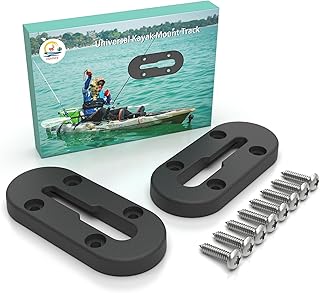 Kayak Track, Kayak Low Profile Track, Kayak Rail, Kayak Accessories Mount Track, Kayak Gear Track for Fishing Rod Holder, Fish Finder, Cup Holder, Anchor Cleats product image