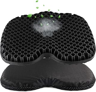 Anti Slip Kayak Seat Cushion,Thick Waterproof Seat Cushion Kayak Gel Seat Pad With Non-Slip Cover For Sit In Kayak Inflatable Kayak Canoe & Boat Kayak Accessories For Fishing Water Sports Outdoors product image