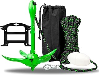 Young Marine Grapnel Anchor Kit for Small Boats, Kayaks, PWC, Jet Ski, Paddle Boards, etc. - 3.5 lbs product image