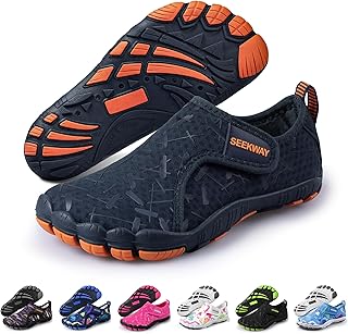 SEEKWAY Barefoot Water Shoes for Kids - Wide Toe Box and Quick-Dry Sand Shoes Toddler for Hiking Swim Beach Pool Kayak Sport Accessories, Camping Essentials Non-Slip for Boys Girls Sizes product image