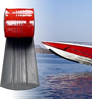 TONGMO Keel Guard: Self-Adhesive Shield Keel Guard for Protecting Fiberglass and Specific Aluminum Boats from Rocks, Oyster Beds, and Scratches 5 Inche Wide product image