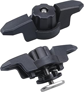 MIZUGIWA Kayak Track Mount Line Cleat,Kayak Anchor Cleat,Rail Mount Fishing Accessory for Secure Rope Tying on Kayaks, Canoes,Boats product image