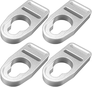 Aluminum Strap Replacement Buckle Clip Compatible with Kayak Seats Fit Lifetime and Emotion Style Button Type Seat Straps Repair Clip Parts Accessories Premium Upgrade Belt Clips product image