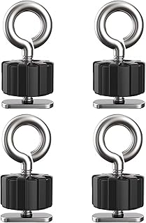 9004 Kayak Rail Track Screws Tie Down Eyelet, Kayak Knob Nuts Hardware, Stainless Steel Kayak Screws, Outdoor Parts Tool Rails Bolts for Canoe Boat. product image
