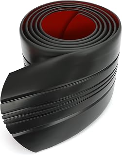 Fiberglass Boat Aluminum Keel Protector, Boat Keel Protector, Hull Protector, Prevents Rocks, Ramps Scratches, Self-Adhesive DIY 6.5ft, Black product image