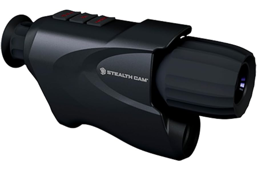 Stealth CAM Shockproof No-Slip 3x20mm HQ Objective Lens High-Resolution 9X Infrared Filter Low Light Night Hunting Digital Monocular product image