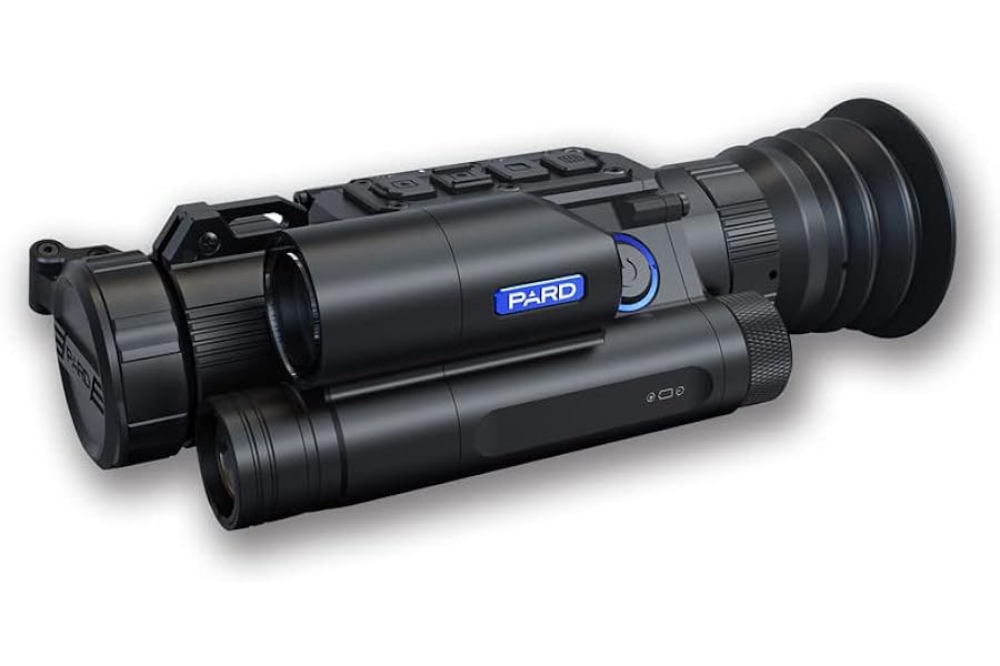 PARD Night Vision Scope, Hunting Day/Night Scope w/Ballistics Calc, 2688 * 1520 Resolution, Rangefinder 1000m,Video Record, Wi-Fi, Waterproof, NV008SP2-LRF product image