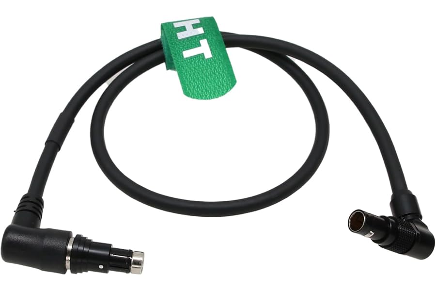 HangTon Power Adapter Cable for PVS-31 Battery Pack to Wilcox GSGM ANVIS AVS-6/9 DPAM AN/PVS-23 AN/PVS31 Night Vision Goggles, Fischer 4 pin to Lemo 4 pin 20" product image