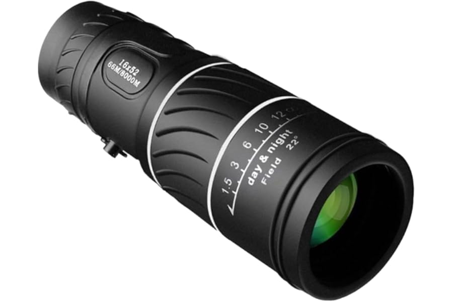 CAXUSD Single-Tube Telescope High Definition Night Vision Monocular for Bird Watching Portable Scope for Adults product image