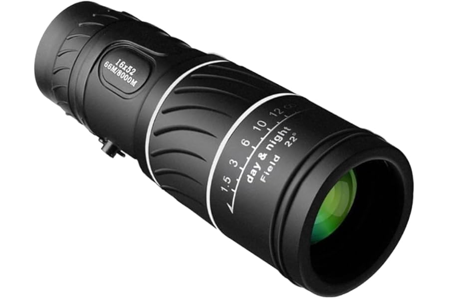 Housoutil Monocular Night Vision Telescope Portable Telescope for Adults for Stargazing Outdoor Activities Hiking Camping product image