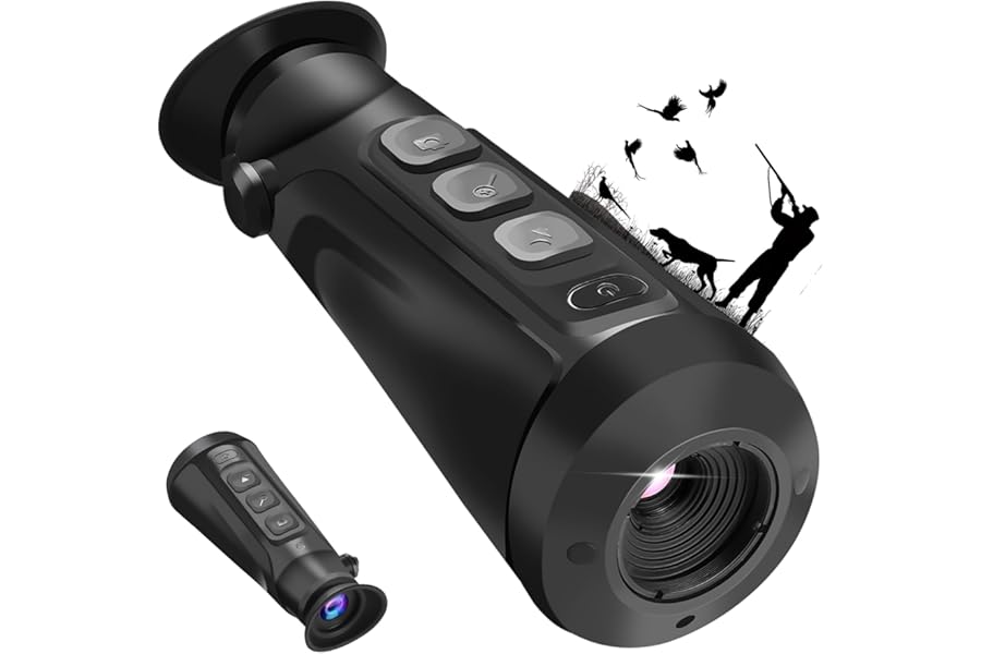 ZIYOUHU Thermal Monocular-256x192 (50 Hz) Thermal Imaging Monocular for Hunting, 25mm Focal Lens Thermal Scopes for Night Hunting Camping,Handheld Infrared Thermal Monocular Night Vision product image
