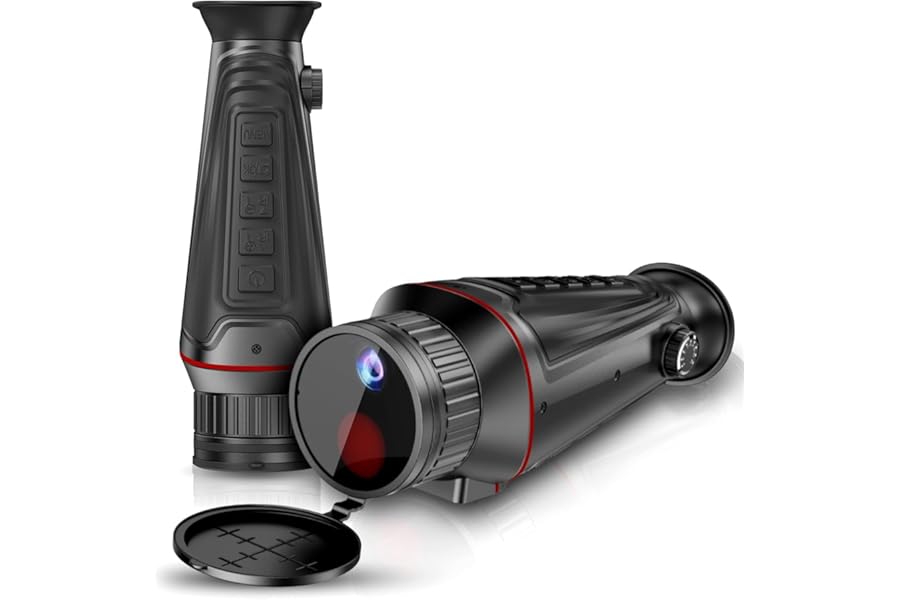 [2025 Upgrade] 4K Digital Night Vision Monocular with Infrared Illuminator & Video Recording, Manual Focus and Diopter, Night Vision Goggles Binoculars for Hunting, Camping, with 32GB Card product image