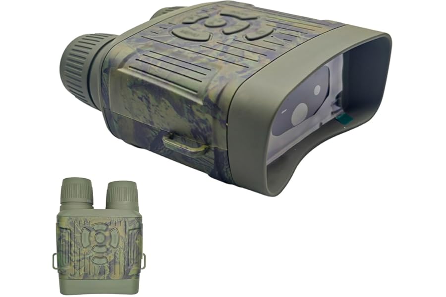 Night Vision Binoculars for Adults, 2.7 K HD with 48MP Camera, 10x Zoom & IR Night Mode, Perfect for Wildlife Observation, Night Hiking product image