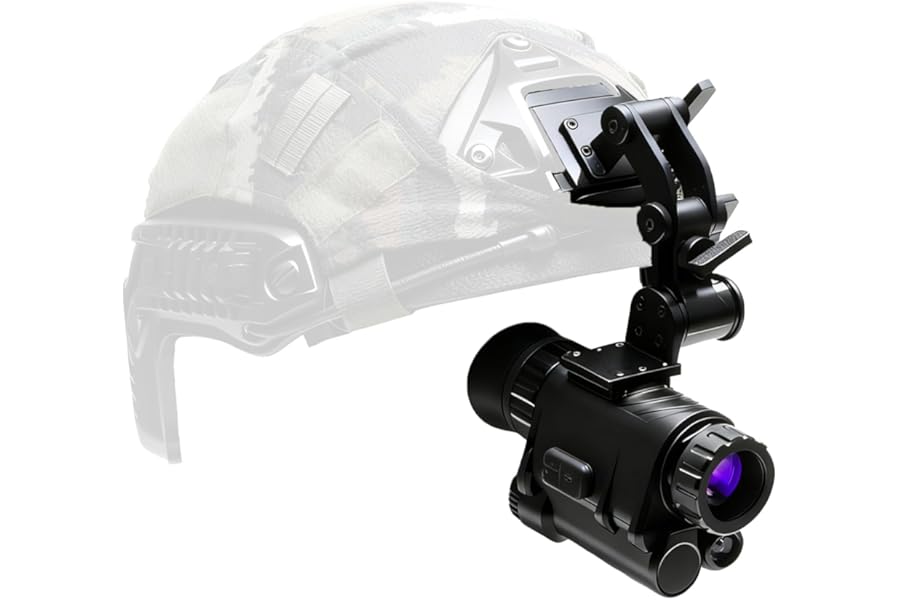 TRV Digital 4X Zoom Night Vision Monocular - Waterproof 2K Night Vision Goggles Head Mounted, for Hunting Wildlife Outdoor Adventures and Camping product image