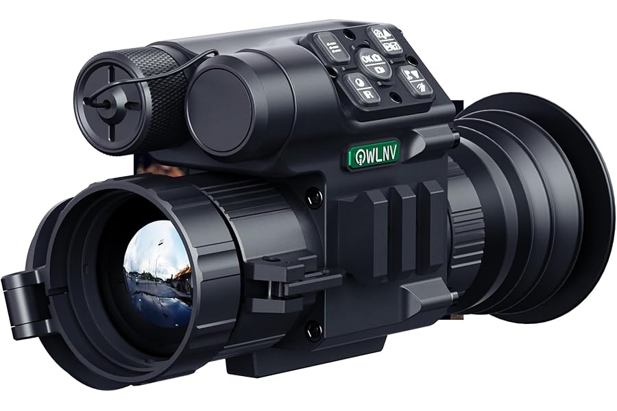 OWLNV T3 Thermal Imaging Scope with 384×288 Sensor, 3.5X Optical Zoom, Ballistic Calculator, WiFi Video Recording, PIP Mode, 1440×1080 Display, IP67 Weatherproof Scope for Hunting product image