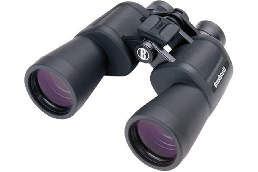 Bushnell PowerView 20x50 Super High-Powered Surveillance Binoculars, Black product image