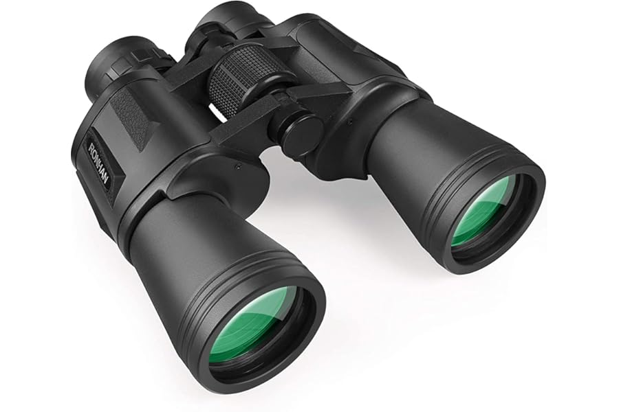 RONHAN Binoculars for Adults High Powered, Military HD Professional/Daily Waterproof 20x50 Binoculars for Bird Watching Travel Hunting Football Games Stargazing with Carrying Case & Strap product image
