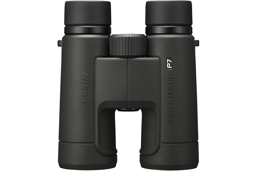 NIKON PROSTAFF P7 8x42mm Binoculars - High-Magnification Wide FOV Waterproof Fogproof Binocular with Multilayer-Coated Clear Lens, Locking Diopter - Wildlife Nature Observation Optic (16772) product image