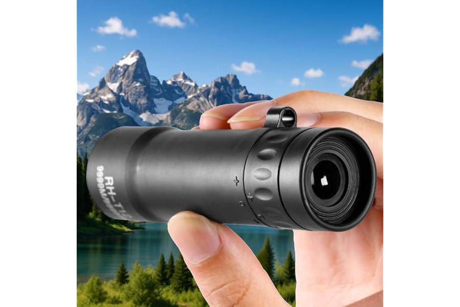 10x25 Mini Monocular Telescope Comfortable Non-Slip Grip product image