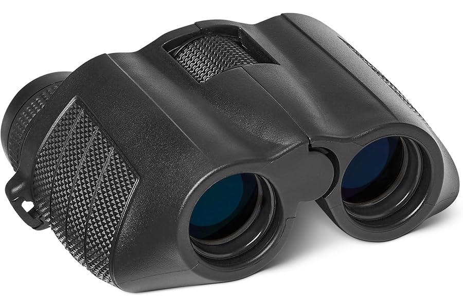 Amazon Basics 7x25 Compact Binoculars, FMC Optics, Lightweight Portable Design for Travel and Outdoor Use, Black, 1-Pack product image