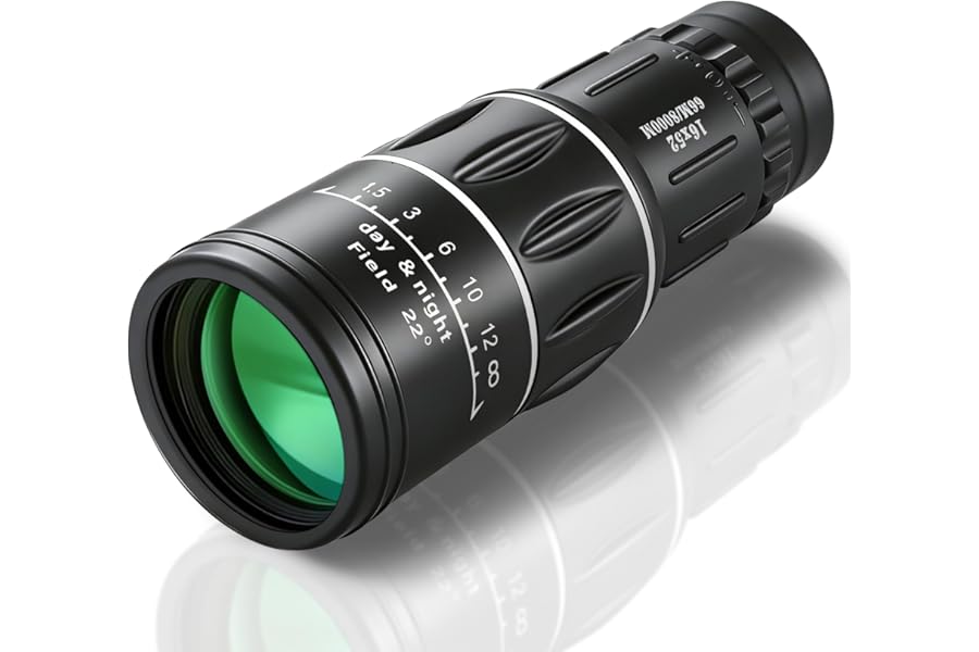 16X52 Monocular Telescope High Power for Adults, Compact Prism Monocular with HD Lens for Bird Watching, Hiking, Travel & Outdoor Activities product image