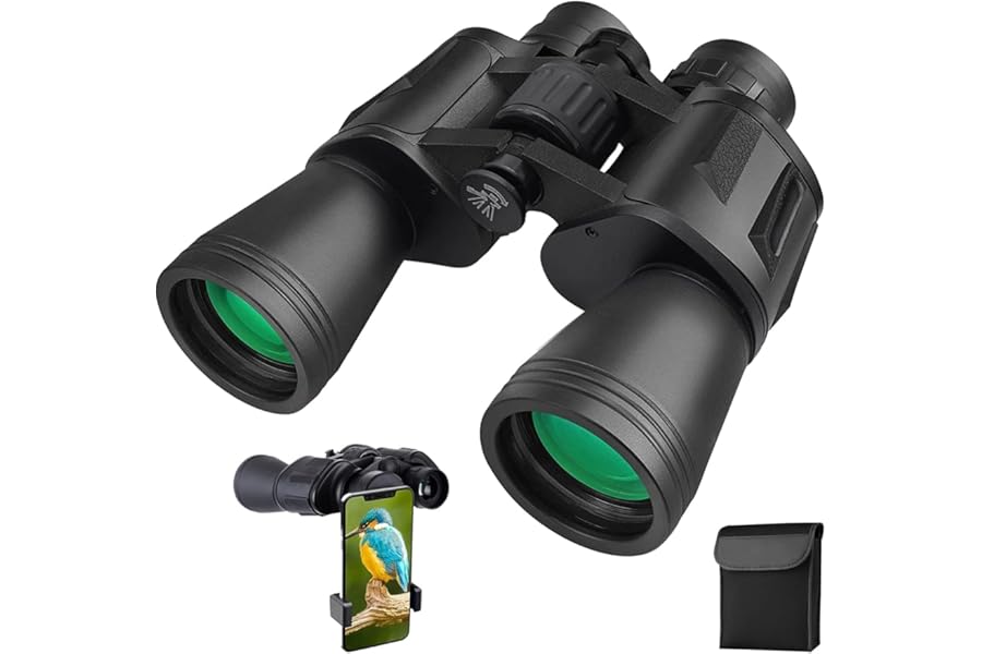 20x50 Binoculars for Adults, HD High Powered Professional Binoculars for Bird Watching Travel Stargazing Concerts Outdoor Sports-BAK4 Prism FMC Lens,Waterproof product image