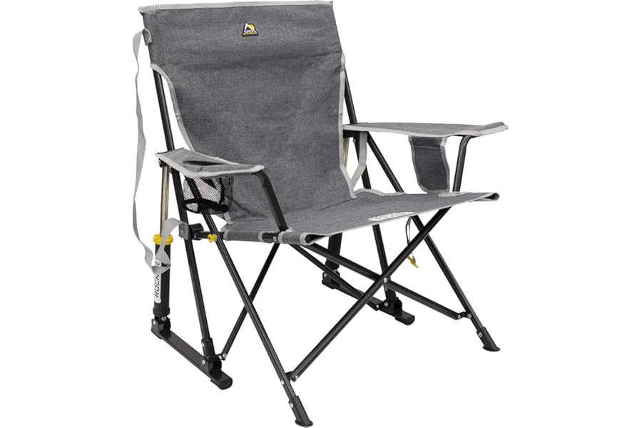 GCI Outdoor Kickback Rocker Outdoor Rocking Chair with Beverage Holder product image