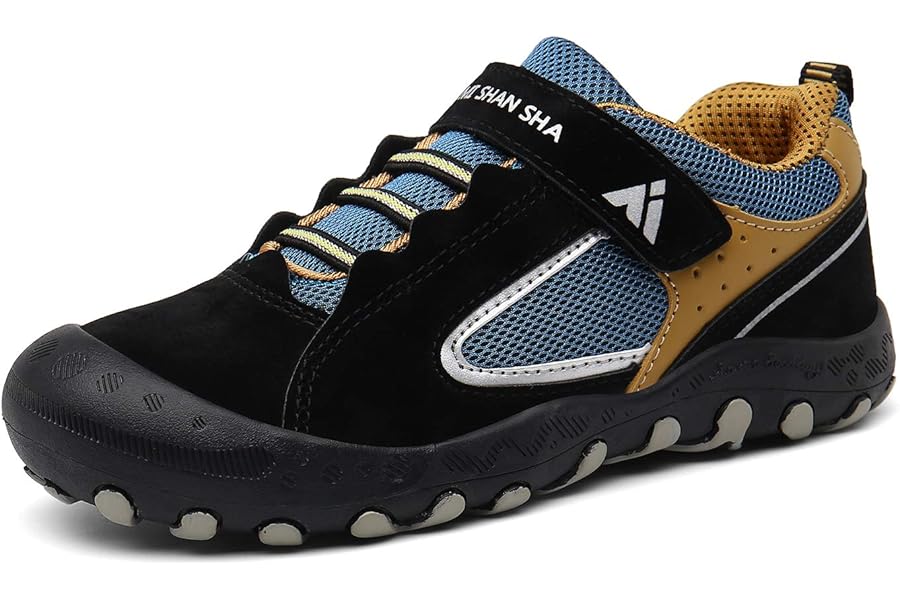 Mishansha Kids Hiking Boots Toddler Girls Boys Hiking Shoes Water-Resistant Anti-Collision Non-Slip Athletic Outdoor Trekking Boots product image