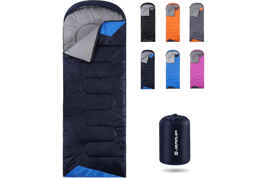Sleeping Bags for Adults Backpacking Lightweight Waterproof- Cold Weather Sleeping Bag for Girls Boys Mens for Warm Camping Hiking Outdoor Travel Hunting with Compression Bags product image