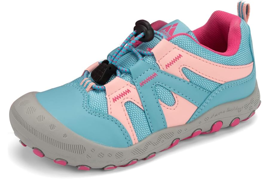 Mishansha Kids Hiking Boots Toddler Girls Boys Hiking Shoes Water-Resistant Anti-Collision Non-Slip Athletic Outdoor Trekking Boots product image