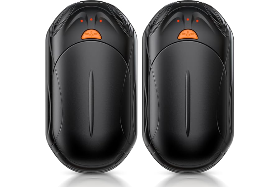 AI Hand Warmers Rechargeable 2 Pack, AI Smart Chips Electric Hand Warmers, 20Hrs Long Safe Heat, Portable Pocket Heater, Gifts for Christmas, Outdoor, Hunting, Golf, Camping Accessories product image
