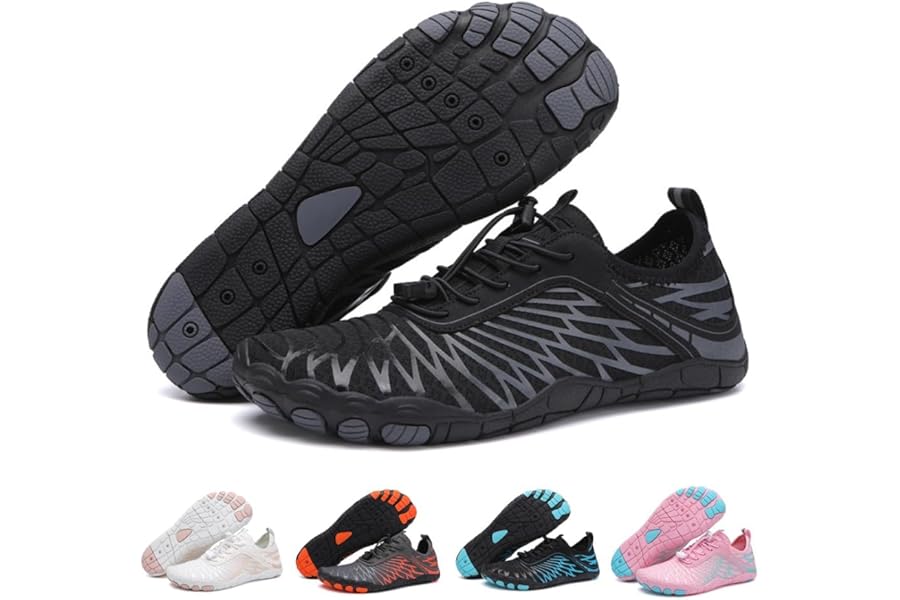 Hike Barefoot Shoes Womens Men Footwear,Pro-Healthy&Non-Slip Water Shoe for Women Men, Wide Toe Running Shoes Boots Sneakers Unisex product image