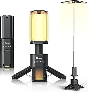 Telescopic Camping Lights Rechargeable 14000 mAh Led Multifunction Magnetic Lanterns Job Site Lighting Cordless Dimmable Camping Tent Lamp Portable Power Supply 6000LM IPX5 Waterproof product image