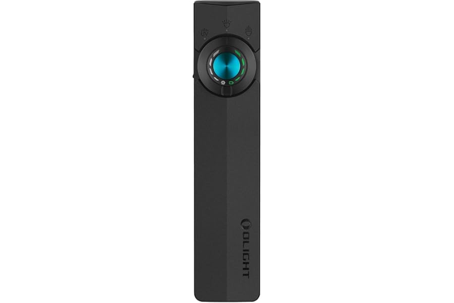 OLIGHT ArkPro EDC Flat Flashlight Rechargeable with Green Beam, UV and White LED,1500 Lumens USB-C Pocket Camping Flashlight, Spotlight Floodlight for Outdoor Emergency Working (Black NW) product image