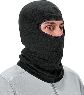 Balaclava, Winter Face Mask, Thermal Black Fleece, Ergodyne N-Ferno 6821 product image