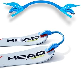 Wedgease Ski Tip Connector - Learn to Ski - Teaches Speed Control, Making a Wedge, Basic Turning - Portable and Durable - Perfect for Beginners product image