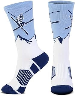 ChalkTalkSPORTS Everyday Casual Ski Crew Socks - Multiple Designs & Colors - Youth & Adult - Skiing Mid-Calf Socks product image