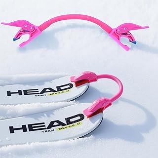 Launch Pad Wedgease Ski Tip Connector - Learn to Ski - Teaches Speed Control, Making a Wedge, Basic Turning - Portable and Durable - Perfect for Beginners product image