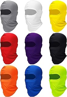 9 Pcs Ski Mask for Men Women UV Sun Protection Shiesty Face Mask Windproof Breathable Full Face Cover Balaclava for Outdoor Sports Motorcycle Cycling Skiing product image