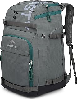 Ski Boot Bag, 55L/70L Waterproof Ski and Snowboard Boots Travel Backpack for Skis, Snowboard, Ski Helmet, Goggles, Gloves & Accessories product image