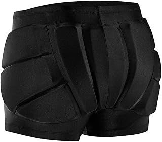 Kids Butt Pad Shorts for Skating Snowboarding Ski Hockey, Hip Tailbone Protective Padded Shorts for Youth Child product image