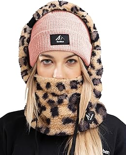 Senllen Balaclava Cold Weather Fleece Windproof Ski Mask Winter Breathable Thermal Face Mask Neck Warmer Scarf Helmet Hood product image